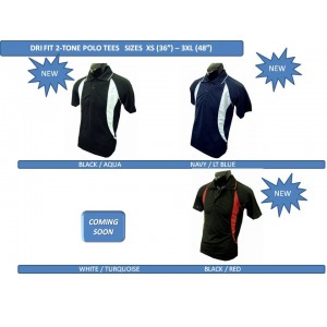 Curvecut 2-tone Quickdry Polo